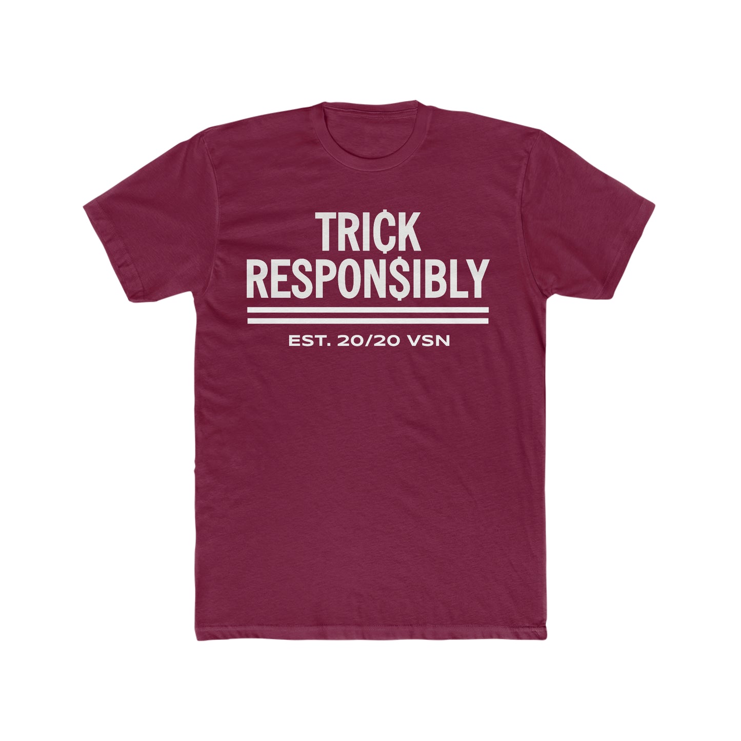 MEN'S FUNDS OVER FUN TRICK RESPONSIBLY TEE