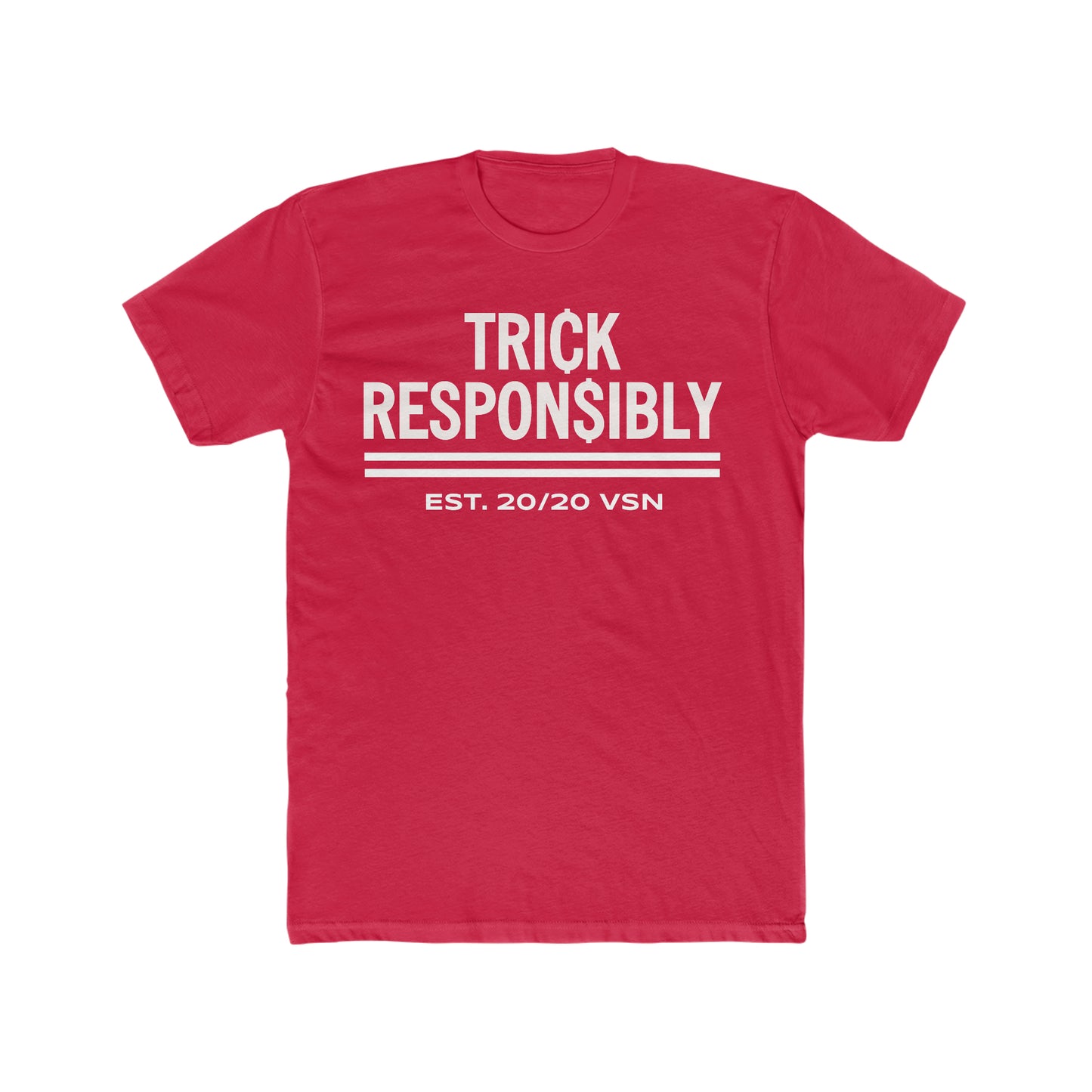 MEN'S FUNDS OVER FUN TRICK RESPONSIBLY TEE